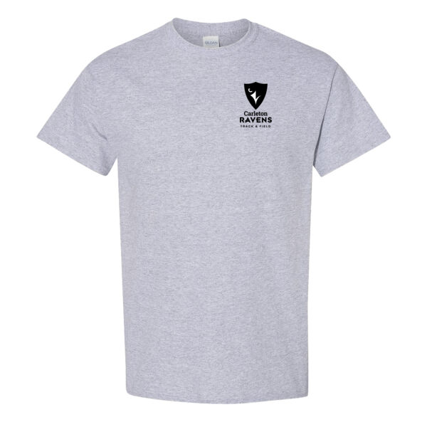 Gildan Men's Track & Field Emblem Printed T-Shirt Thumbnail