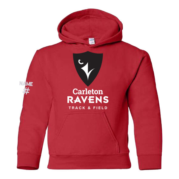 Youth Gildan Track & Field Twill Hoodie Thumbnail
