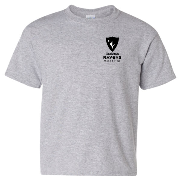 Gildan Youth Track & Field Emblem Printed T-Shirt Thumbnail