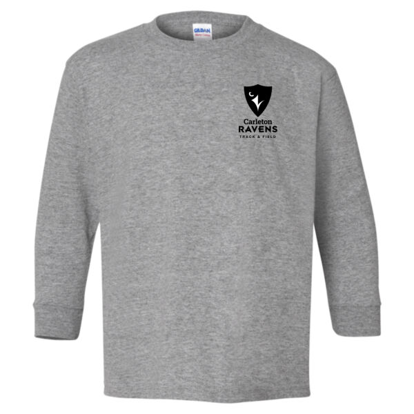 Gildan Youth Track & Field Emblem Printed Long Sleeve Thumbnail