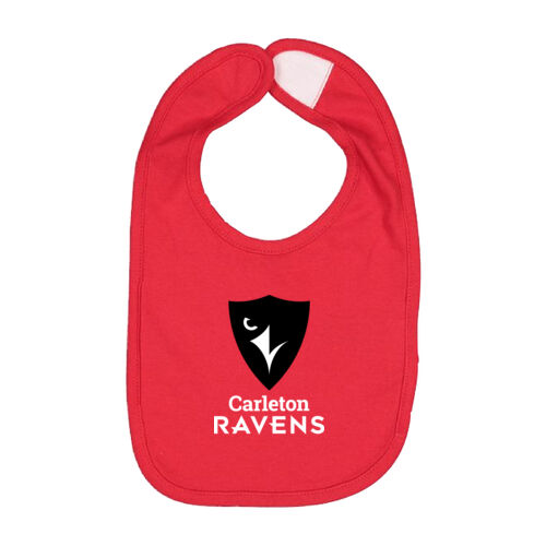 Rabbit Skins CU Shield Printed Jersey Baby Bib Thumbnail